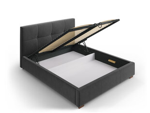 Кровать Micadoni Home Sage, 180x200 см, темно-серая цена и информация | Кровати | 220.lv