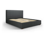 Кровать Micadoni Home Aranda 45, 180x200 см, темно-серая