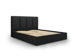 Кровать Micadoni Home Pyla 45, 160x200 см, черная