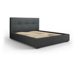 Кровать Micadoni Home Sage 45, 180x200 см, темно-серая