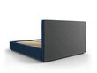 Gulta Micadoni Home Seri, 160x200cm, tumši zila cena un informācija | Gultas | 220.lv