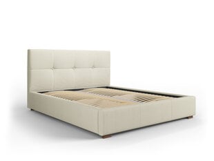 Кровать Micadoni Home Sage 45, 140x200 см, бежевая цена и информация | Кровати | 220.lv