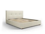 Кровать Micadoni Home Sage 45, 140x200 см, бежевая