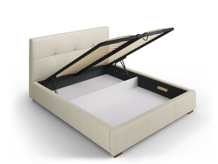 Кровать Micadoni Home Sage 45, 180x200 см, бежевая цена и информация | Кровати | 220.lv