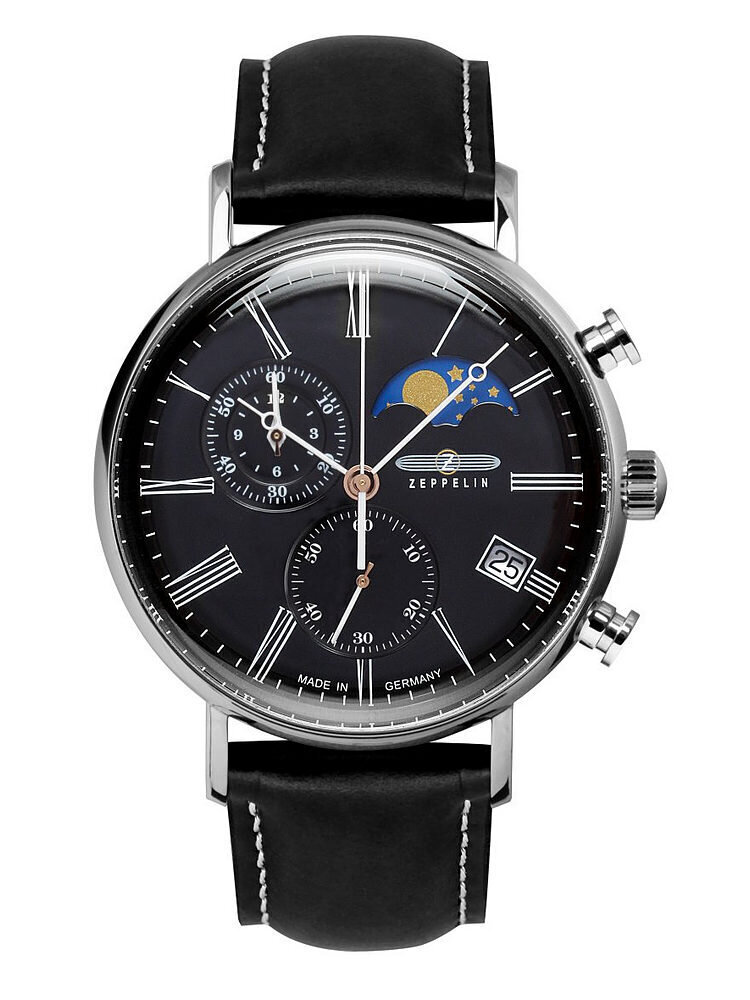Vīriešu pulkstenis Zeppelin LZ120 Rome, 7194-2 cena un informācija | Vīriešu pulksteņi | 220.lv