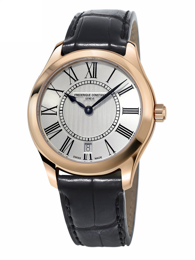 Pulkstenis sievietēm Frederique Constant Slimline Ladies, FC-220MS3B4 cena un informācija | Sieviešu pulksteņi | 220.lv