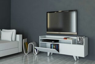 ТВ столик Kalune Design 745(II), 120 см, белый цена и информация |  Тумбы под телевизор | 220.lv