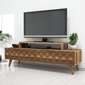 TV galdiņš Kalune Design 845, 140 cm, brūns цена и информация | TV galdiņi | 220.lv