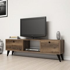 ТВ столик Kalune Design 389, 139 см, коричневый цена и информация | Тумбы под телевизор | 220.lv