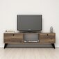 TV galdiņš Kalune Design 389, 139 cm, brūns cena un informācija | TV galdiņi | 220.lv