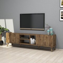TV galdiņš Kalune Design 389, 180 cm, brūns cena un informācija | TV galdiņi | 220.lv