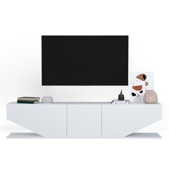 TV galdiņš Kalune Design 598(I), 180 cm, balts cena un informācija | TV galdiņi | 220.lv