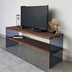 TV galdiņš Kalune Design 552, 120 cm, brūns цена и информация | Тумбы под телевизор | 220.lv