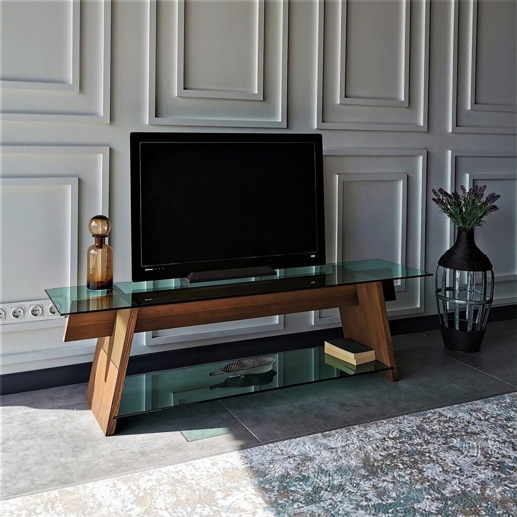 TV galdiņš Kalune Design 552(I), brūns cena un informācija | TV galdiņi | 220.lv