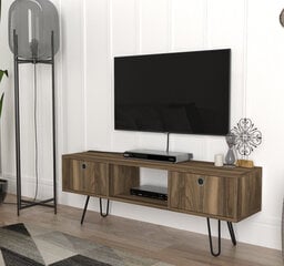 ТВ столик Kalune Design 756, коричневый цена и информация | Тумбы под телевизор | 220.lv