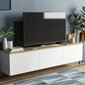 TV galdiņš Kalune Design 382(I), 160 cm, balts цена и информация | TV galdiņi | 220.lv