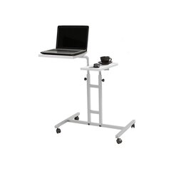 Компьютерный стол для ноутбука Kalune Design 863 (I), белый цена и информация | Компьютерные, письменные столы | 220.lv