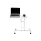 Datoru galds Kalune Design 863 (I) klēpjdatoram, balts cena un informācija | Datorgaldi, rakstāmgaldi, biroja galdi | 220.lv