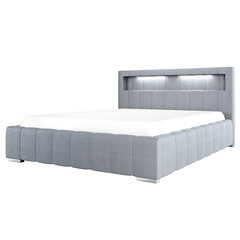 Кровать Selsey Foenum, 160x200 см, серая цена и информация | Кровати | 220.lv