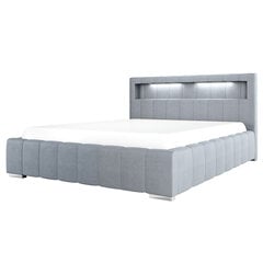 Кровать Selsey Foenum, 180x200 см, серая цена и информация | Кровати | 220.lv