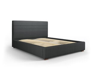 Кровать Micadoni Home Aranda 45, 140x200 см, темно-серая цена и информация | Кровати | 220.lv