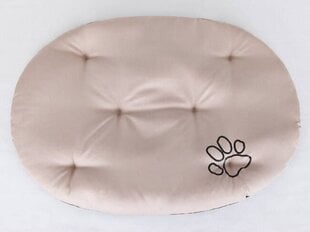 Hobbydog ovāls spilvens Beige, R5, 71x54 cm cena un informācija | Suņu gultas, spilveni, būdas | 220.lv