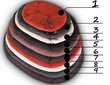 Hobbydog ovāls spilvens Dark Brown, R1, 41x35 cm cena un informācija | Suņu gultas, spilveni, būdas | 220.lv