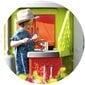 Bērnu rotaļu mājiņas virtuvīte Smoby Summer Kitchen cena un informācija | Bērnu rotaļu laukumi, mājiņas | 220.lv