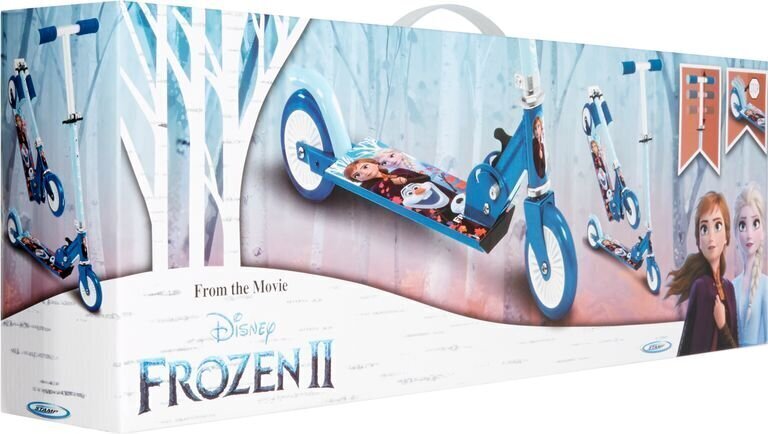 Divriteņu skrejritenis Pulio Frozen II (Ledus sirds 2), zils cena un informācija | Skrejriteņi | 220.lv