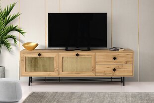 TV galdiņš Kalune Design 854(III), 180 cm, smilškrāsas цена и информация | Тумбы под телевизор | 220.lv