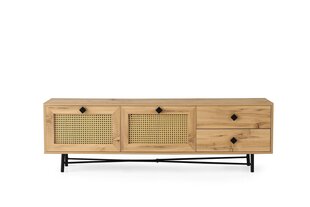 TV galdiņš Kalune Design 854(III), 180 cm, smilškrāsas цена и информация | Тумбы под телевизор | 220.lv