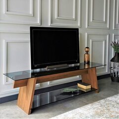 TV galds Kalune Design 552 (I), brūns / pelēks цена и информация | Тумбы под телевизор | 220.lv