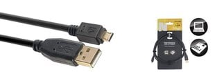 Datu kabelis Stagg USB-A/m - micro USB-A/m 1,5m cena un informācija | Kabeļi un vadi | 220.lv
