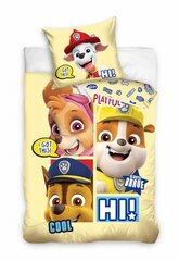 Bērnu gultasveļas komplekts Paw Patrol, 100x135, 2 daļas cena un informācija | Bērnu gultas veļa | 220.lv