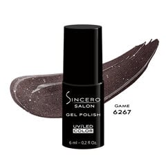 Gela nagu laka "Sincero Salon", 6 ml, Game, 6267 cena un informācija | Nagu lakas, stiprinātāji | 220.lv