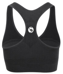 Спортивный бюстгальтер для женщин Stark Soul® seamless microfiber sport bustier, черный цвет цена и информация | Спортивная одежда для женщин | 220.lv