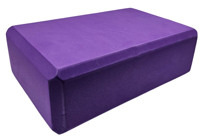 Jogas bloks KP-078, 23x15x8cm, violets cena un informācija | Jogas preces | 220.lv