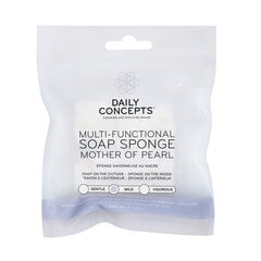 Многофункциональная губка с жемчужным мылом Daily Concepts, 47 г цена и информация | Мыло | 220.lv