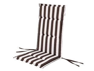 Подушка для стула Hobbygarden Marta, коричневая/белая цена и информация | Подушки, наволочки, чехлы | 220.lv
