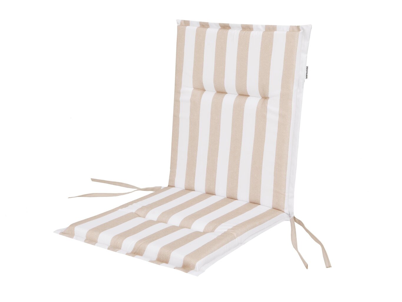 Spilvens krēslam Hobbygarden Miami, balts/smilškrāsas cena un informācija | Krēslu paliktņi | 220.lv