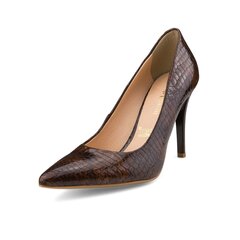 Женские туфли Nicolo Ferreti, коричневые цена и информация | Женская обувь - лодочки  | 220.lv