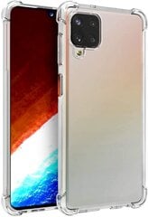 Fusion anti shock 0.5 mm силиконовый чехол для Samsung A125 Galaxy A12 прозрачный цена и информация | Чехлы для телефонов | 220.lv