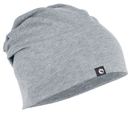 Хлопковая Unisex шапка Stark Soul® unisex cotton Beanie, серая цена и информация | Мужские шарфы, шапки, перчатки | 220.lv