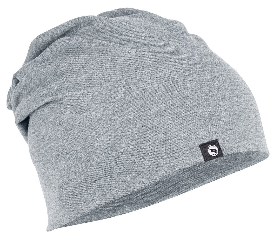 Kokvilnas Unisex cepure Stark Soul® unisex cotton Beanie, pelēka cena un informācija | Vīriešu cepures, šalles, cimdi | 220.lv