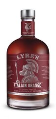 Bezalkoholisks liķieris Italian Orange Lyre's, 700ml cena un informācija | Bezalkoholiskie dzērieni | 220.lv