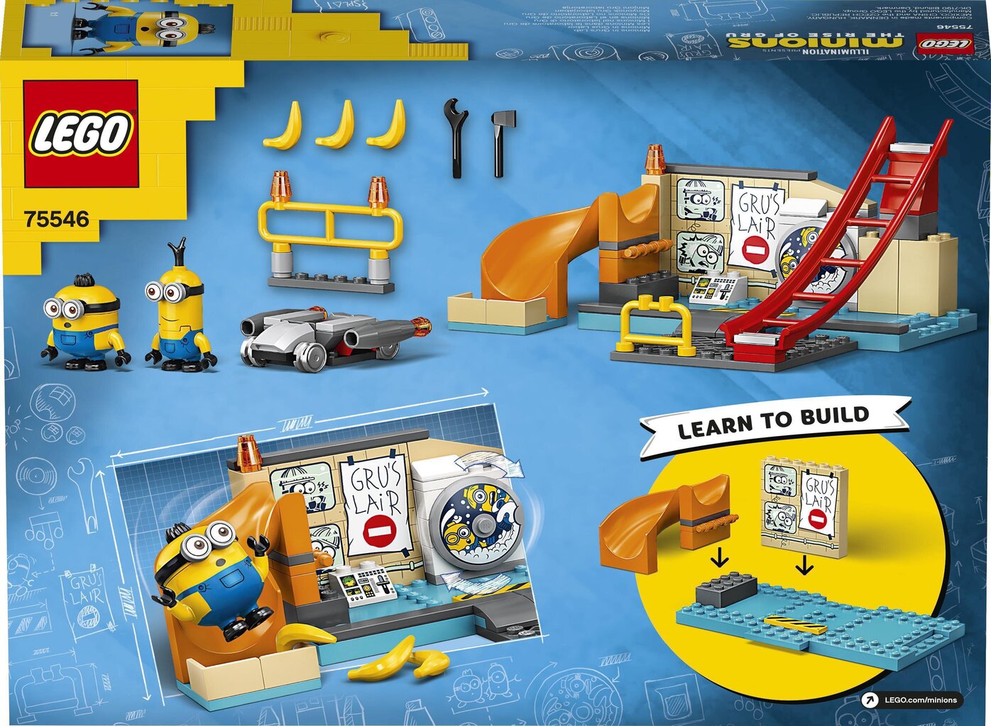 75546 LEGO® Minions Minjoni Grū laboratorijā цена и информация | Konstruktori | 220.lv