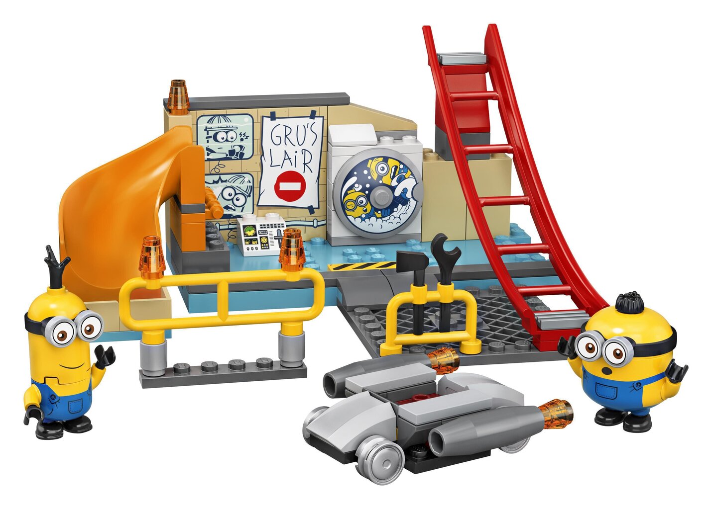75546 LEGO® Minions Minjoni Grū laboratorijā cena un informācija | Konstruktori | 220.lv