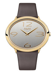Sieviešu pulkstenis M&M Oval Time M11899-533 cena un informācija | Sieviešu pulksteņi | 220.lv