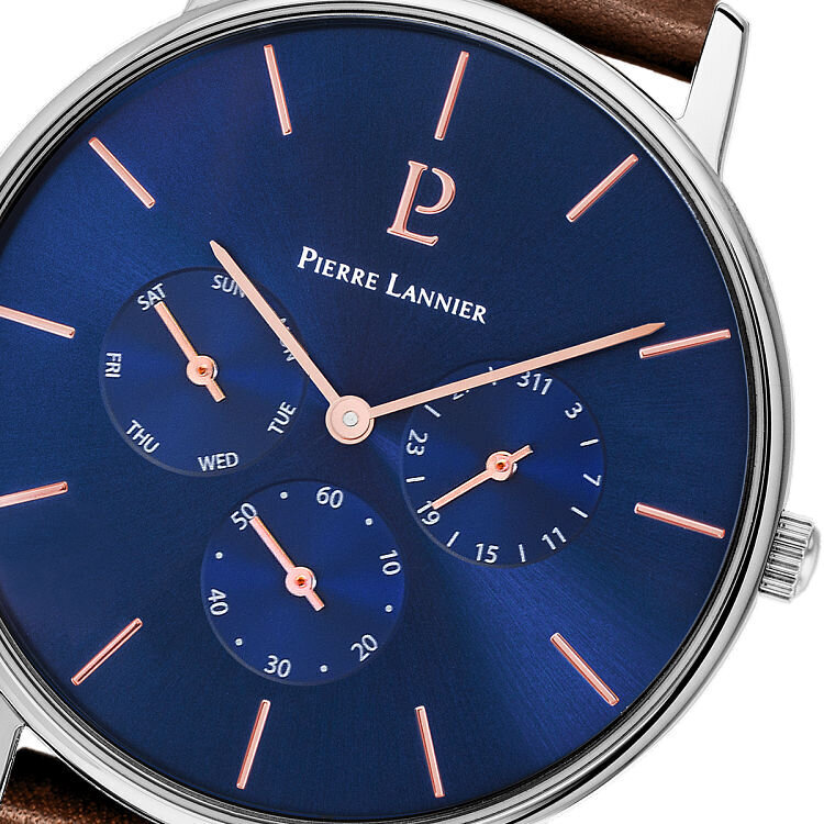 Vīriešu pulkstenis Pierre Lannier Cityline 208G164 cena un informācija | Vīriešu pulksteņi | 220.lv