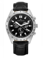 Vīriešu pulkstenis Claude Bernard Classic Chronograph 10247 3C NIN cena un informācija | Vīriešu pulksteņi | 220.lv